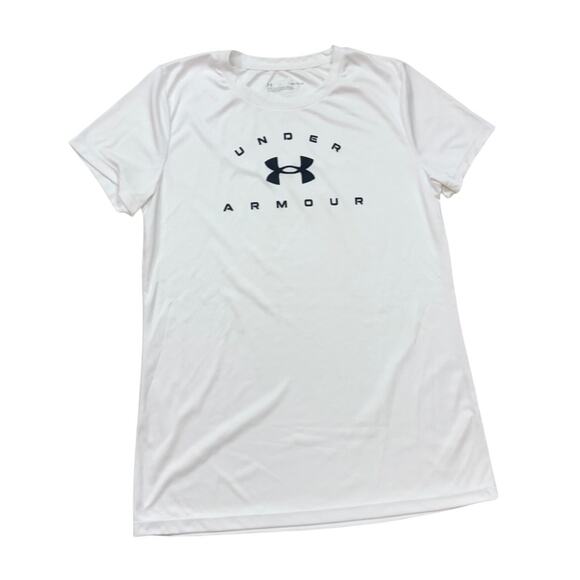 Under Armour Loose White T-Shirt - Picture 1 of 5
